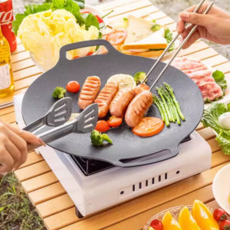    Patelnia grillowa 26/30/33 – Camping Cooking Meat recenzja i cena