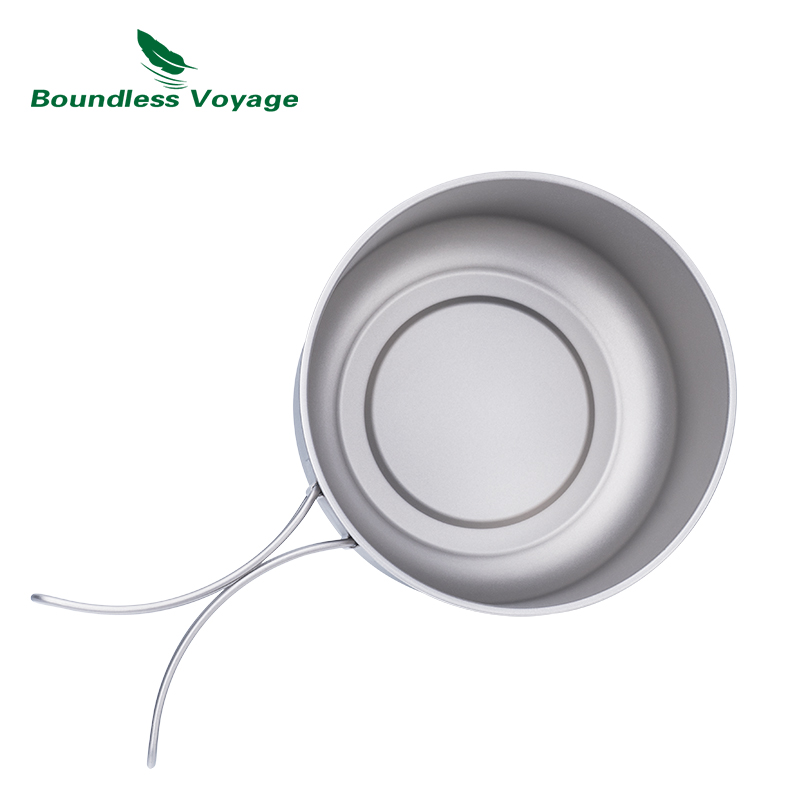 Boundless Voyage Tytanowy garn – Camping Cooking Kits recenzja i cena