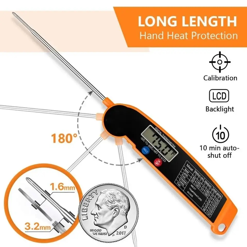 Wodoodporny cyfrowy termometr  – Camping Cooking Meat recenzja i cena
