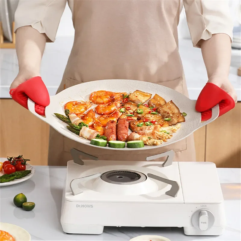 ting nieprzywierająca okrągła  – Camping Cooking Without Gas recenzja i cena