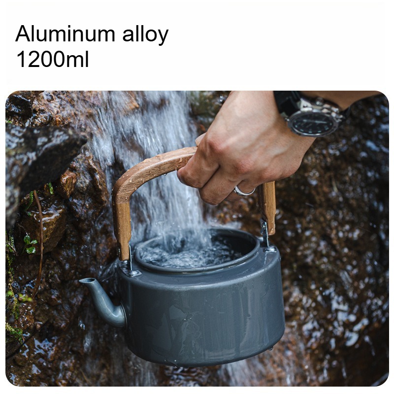 Czajnik kempingowy o pojemnośc – Camping Cooking Handle recenzja i cena