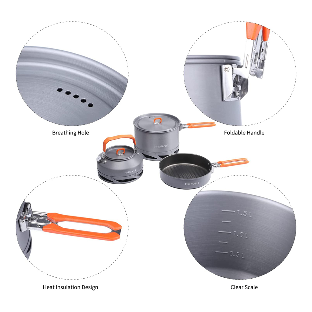 Fire Maple garnków Camping pie – Camping Cooking Kits recenzja i cena