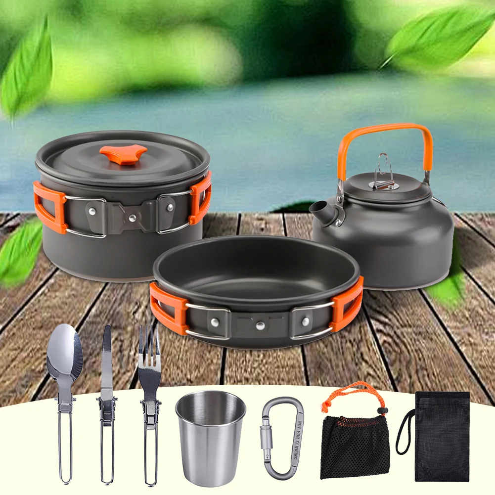 Zestaw naczyń kempingowych Cza – Camping Cooking Kits recenzja i cena
