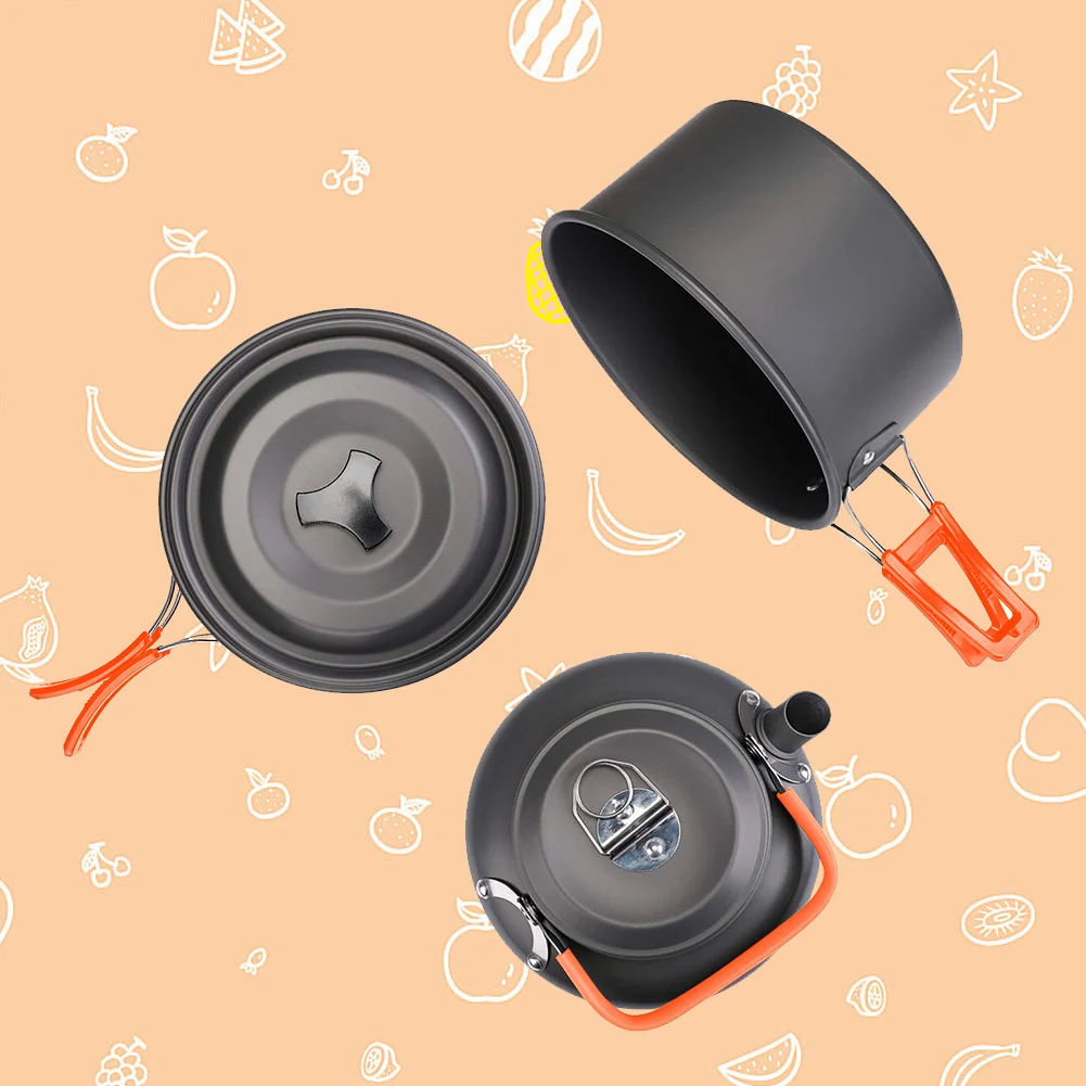 Zestaw naczyń kempingowych Cza – Camping Cooking Kits recenzja i cena