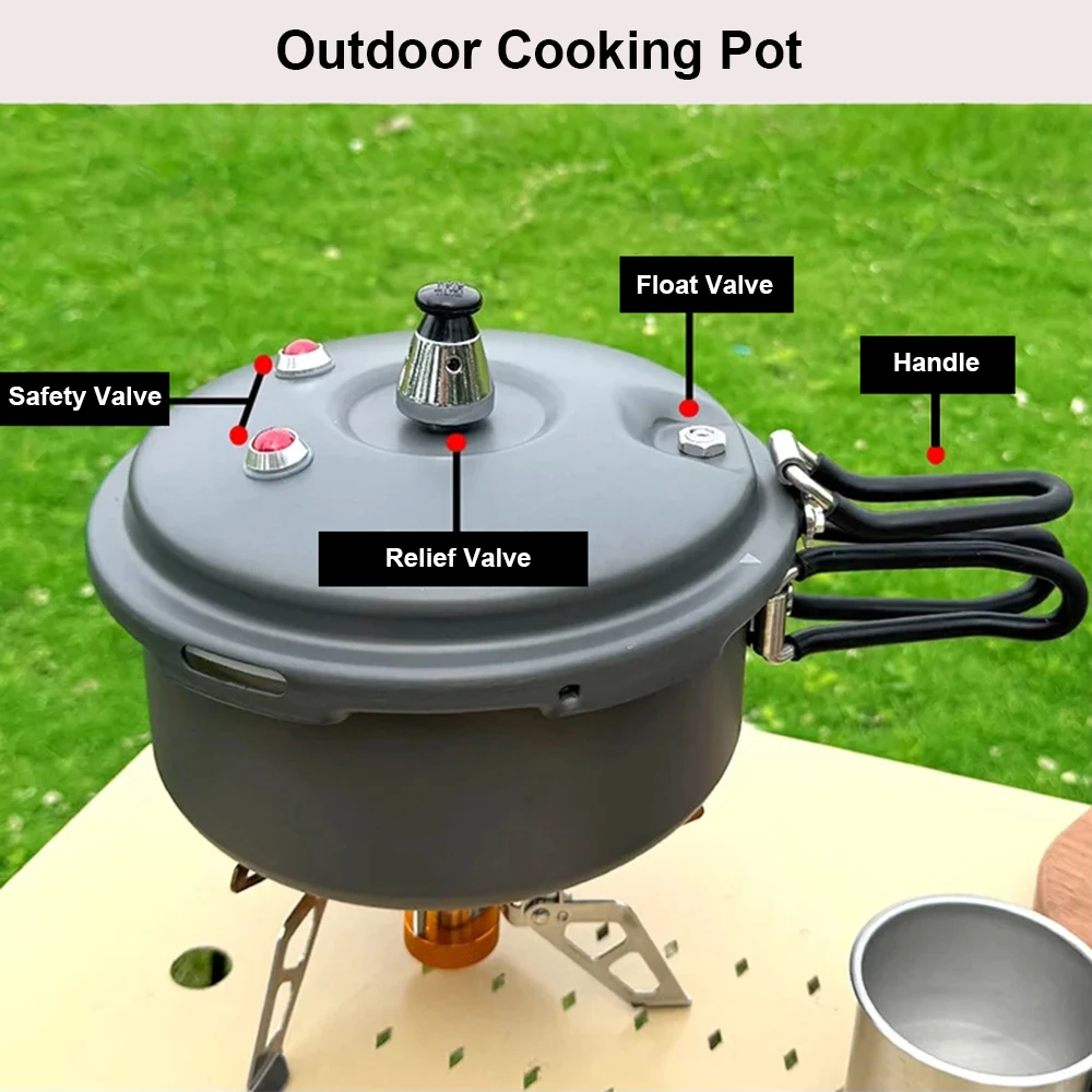 Mini garnek ciśnieniowy do kem – Camping Cooking Handle recenzja i cena