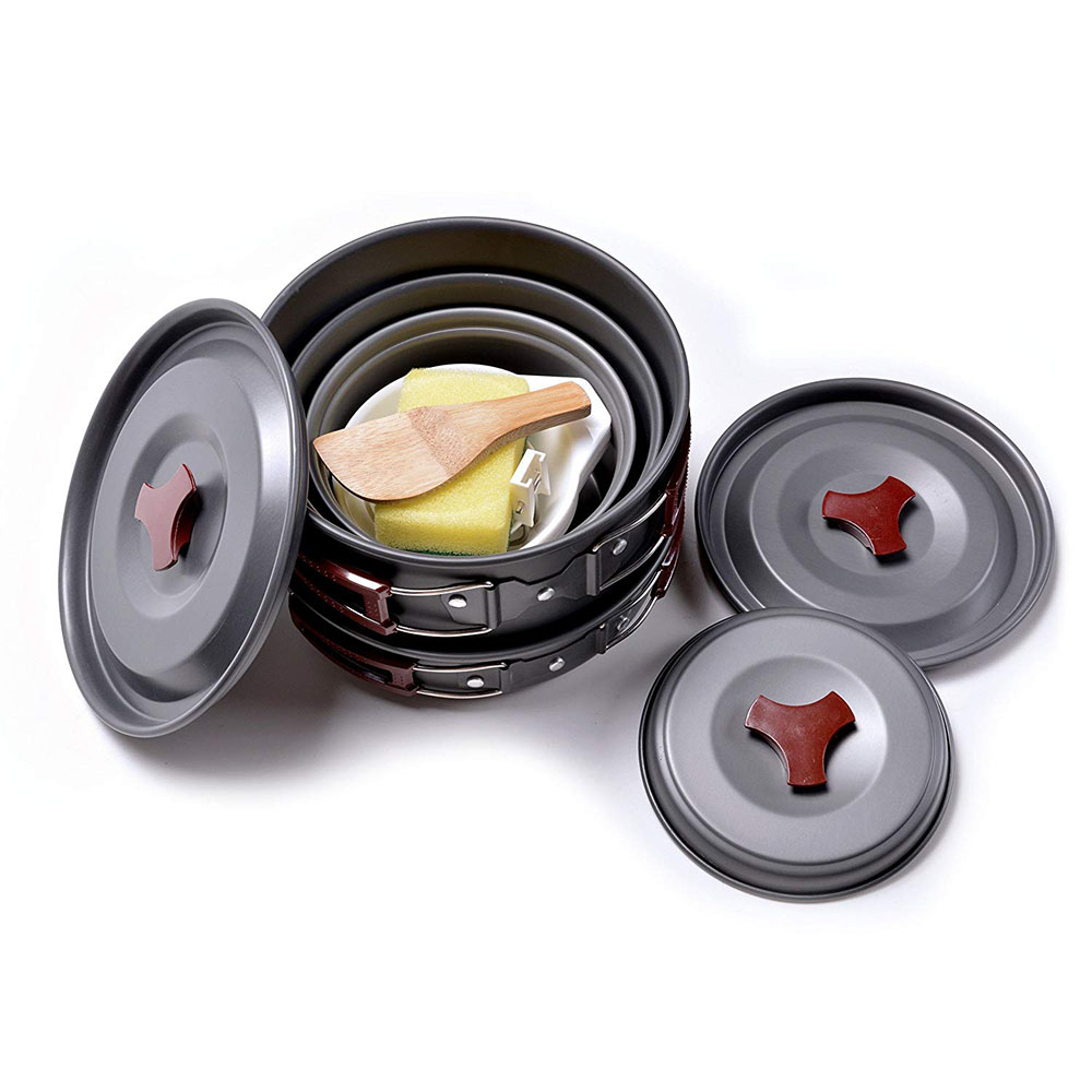 Zestaw naczyń kempingowych na  – Camping Cooking Hardware recenzja i cena