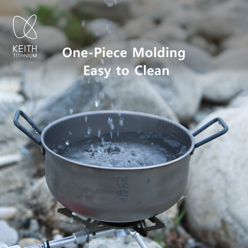 KEITH 1.8L Garnek do gotowania – Camping Cooking Handle recenzja i cena