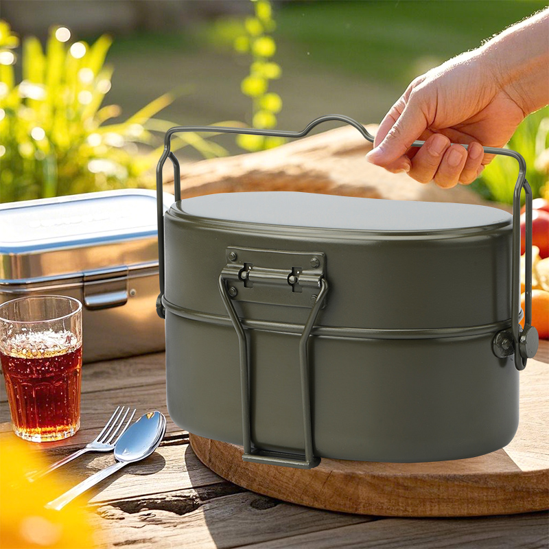 Zestaw Kempingowy Outdoorowy W – Camping Cooking Kit Box recenzja i cena