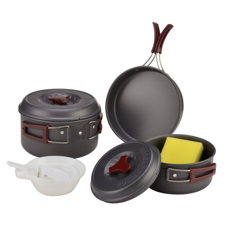 Przenośny, kompaktowy zestaw n – Camping Cooking Set Compact recenzja i cena