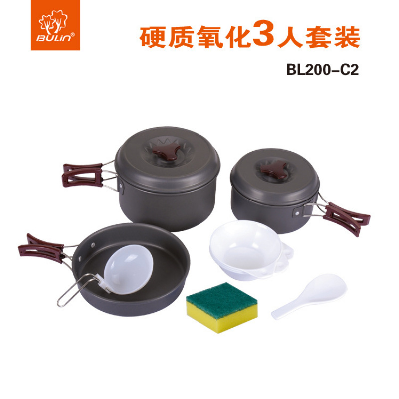 Przenośny, kompaktowy zestaw n – Camping Cooking Set Compact recenzja i cena
