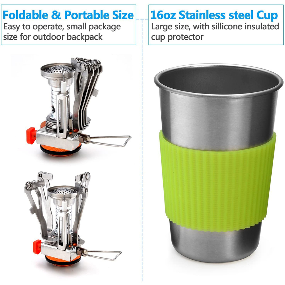 Zestaw naczyń kempingowych z k – Camping Cooking Hardware recenzja i cena