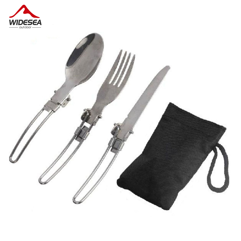 3 szt. 1 zestaw Przenośny zest – Camping Cooking And Cutlery Set recenzja i cena
