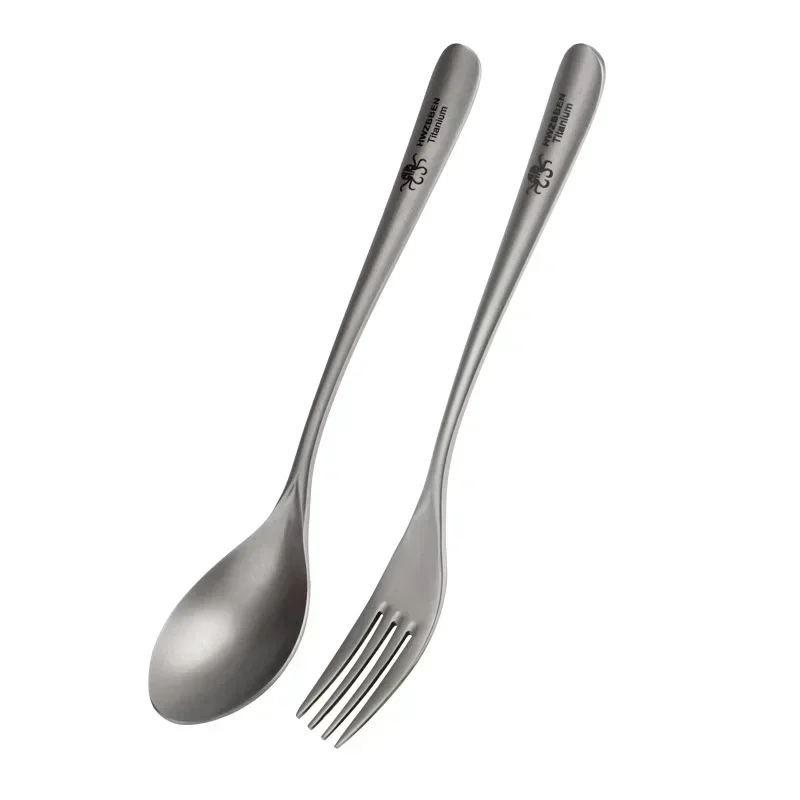 HWZBBEN Tytanowa zastawa stoło – Camping Cooking And Cutlery Set recenzja i cena