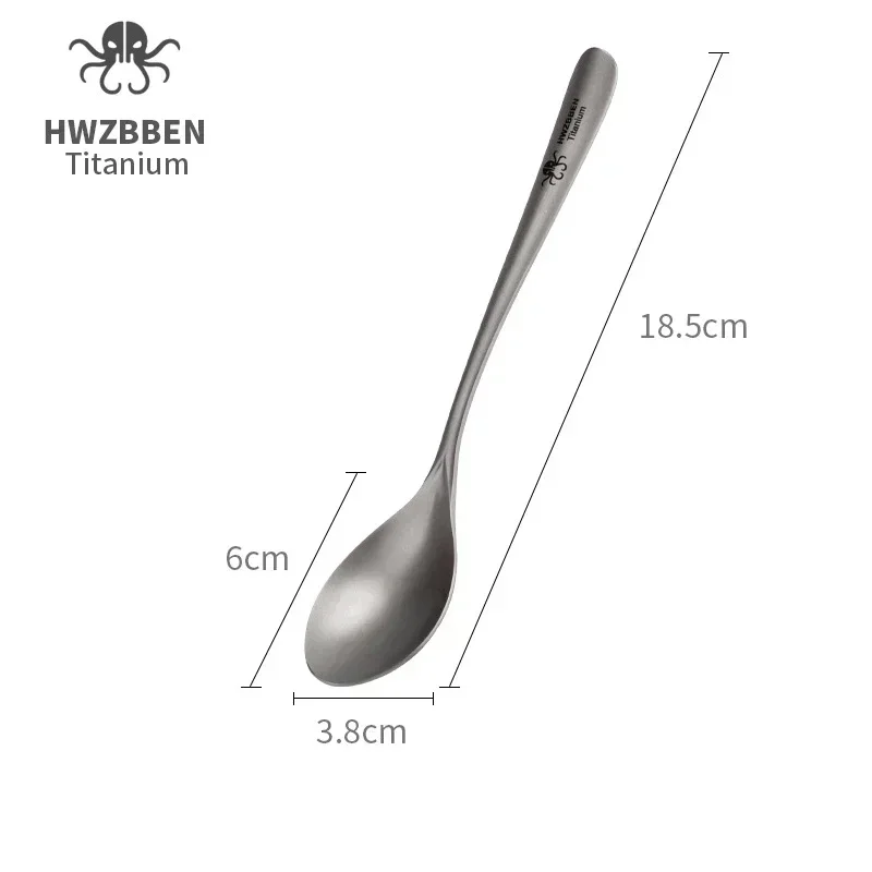 HWZBBEN Tytanowa zastawa stoło – Camping Cooking And Cutlery Set recenzja i cena